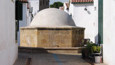 The fountain in the Samanbahcce area of Nicosia, North Cyprus