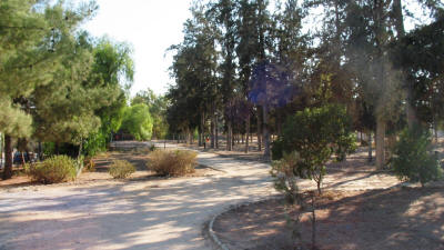 Yigitler Park on the Roccas Bastioin of the Nicosia city walls.