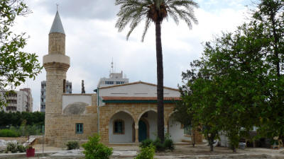 The Bayraktar mosque in Nicosia, South Cyprus