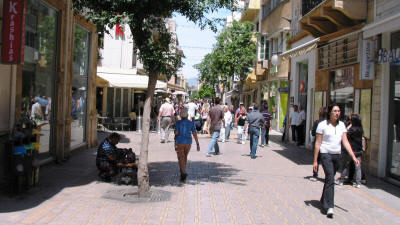 Ledra Street, Nicosia, South Cyprus