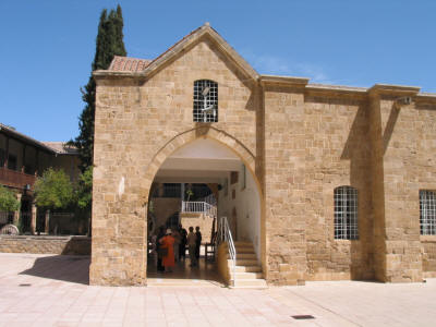 St John's cathedral northern entrance, Nicosia, South Cyprus