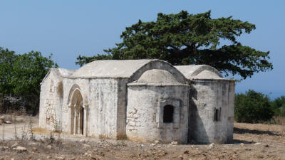 Panagia Eleousa Church, near Dipkarpaz, North Cyprus