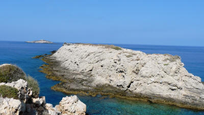 The Klidhes Islets at Cape Zefer (Cape Apostoles Andreas), North Cyprus