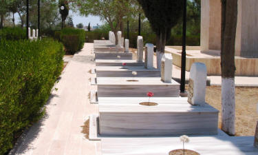 The Canakkle Martys' graves