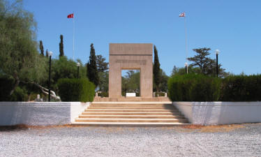 The Canakkle Martyrs' monument, Famagusta