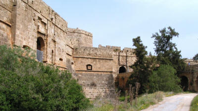 The Venetian walls of Famagusta, North Cyprus