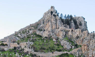 St Hilarion castle, near Kyrenia, North Cyprus