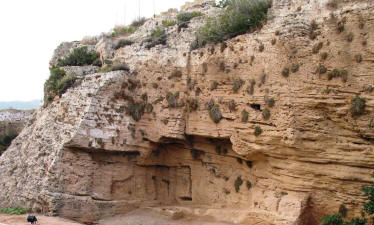 Tombs near the Rocks hotel