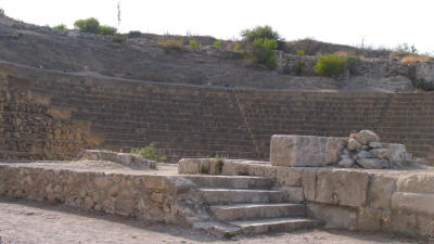 The theatre at Soli, near Lefke, North Cyprus