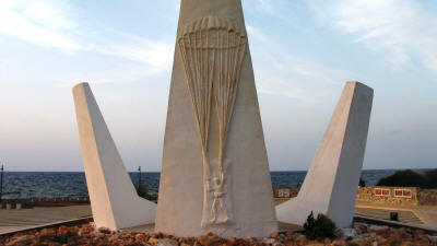 The Cengis Topel memorial at Gemikonagi, near Lefke, North Cyprus