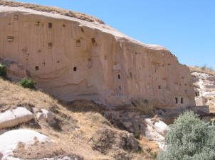 Pigeon valley, near Goreme, Turkey