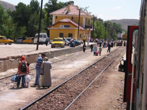 A train station between Ankara and Kayseri
