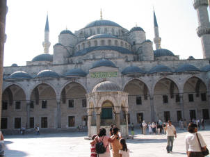the Blue Mosque, Istanbul