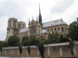 Notre Dame, Paris, from the river