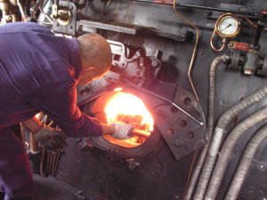 Fireman on the Orient Express