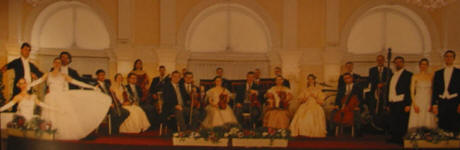 The Kursalon orchestra and chorus, Vienna