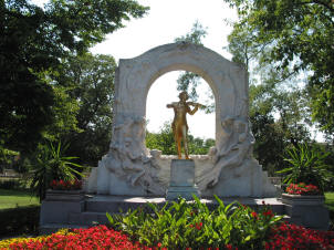 Strauss statue, Vienna