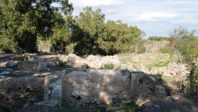 The Roman villa at Salamis, near Famagusta, North Cyprus